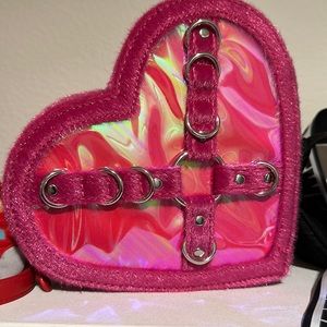 Mini heart backpack